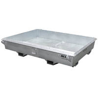 Galvanised Concrete Collection Tray - 0.85 Cubic Metre